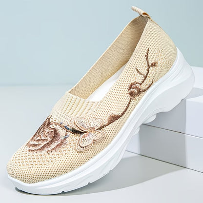 Hot New Arrivals🔥100% Hand-Embroidered Butterfly Loafers