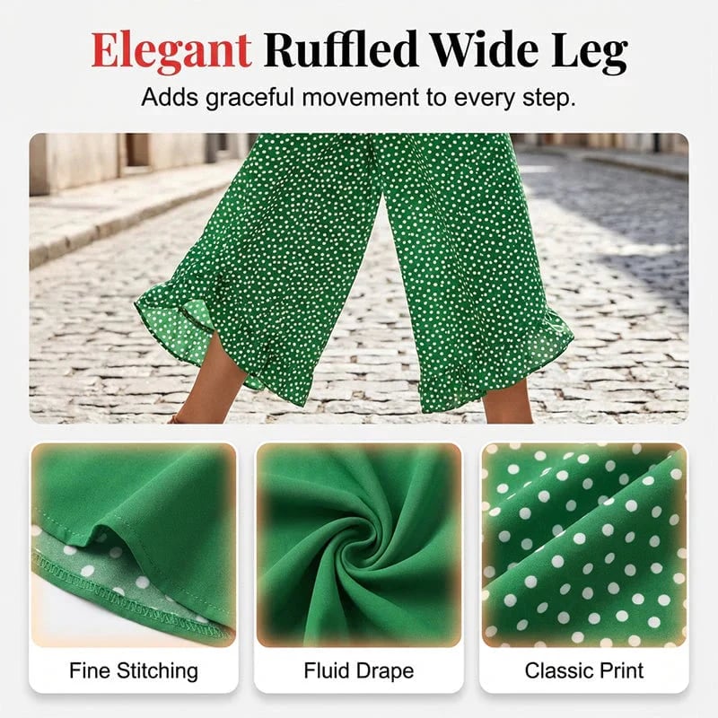 🎁New Arrivals🔥Women’s Flowy High Waist Wide-Leg Pants – Slimming, Comfy & Chic