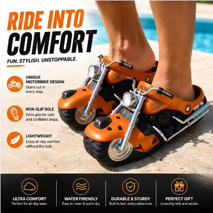 Harley Moto Clogs — Motorcycle-Inspired Light-Up Shoes