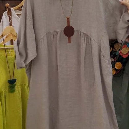 Women's Casual Loose Dress with Pockets — Soft, Breathable & Effortlessly Stylish