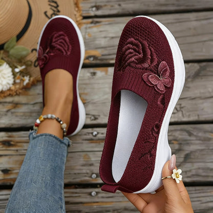 Hot New Arrivals🔥100% Hand-Embroidered Butterfly Loafers