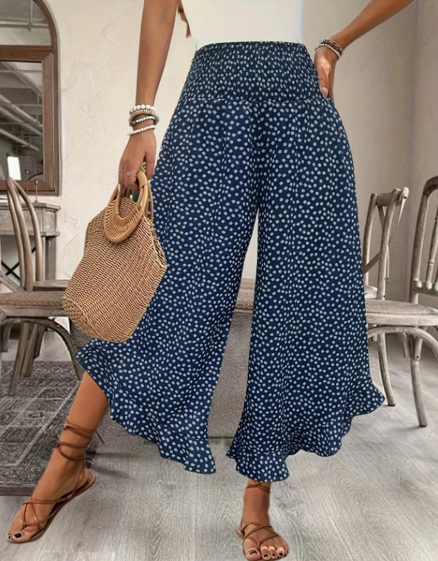 🎁New Arrivals🔥Women’s Flowy High Waist Wide-Leg Pants – Slimming, Comfy & Chic