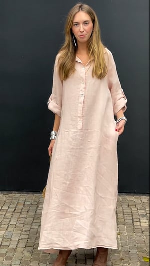 🎁New Arrivals🔥Summer Cotton and Linen blend Maxi Dress