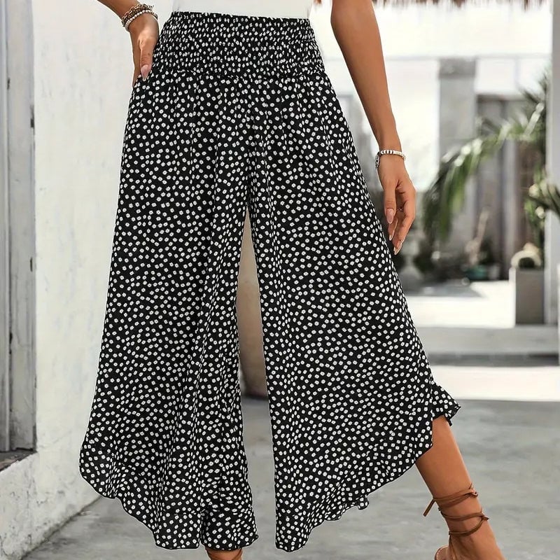 🎁New Arrivals🔥Women’s Flowy High Waist Wide-Leg Pants – Slimming, Comfy & Chic