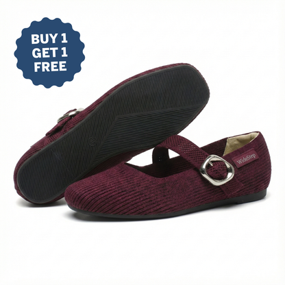 👟 WideStep™ Elora Comfort Flat-Buy one, get one free