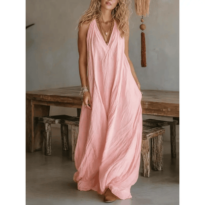 👗New Arrivals🎁Women's Casual Sleeveless Loose-Fitting Long Dress