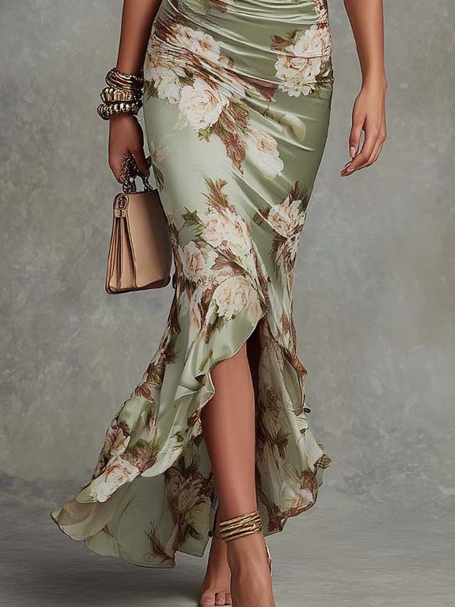 👗2026 New Floral Print Maxi Dress