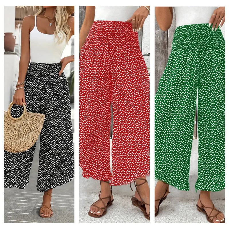 🎁New Arrivals🔥Women’s Flowy High Waist Wide-Leg Pants – Slimming, Comfy & Chic
