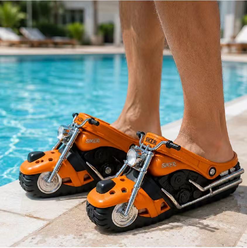 Harley Moto Clogs — Motorcycle-Inspired Light-Up Shoes