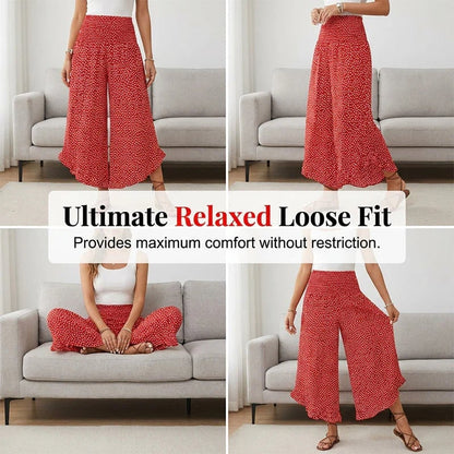 🎁New Arrivals🔥Women’s Flowy High Waist Wide-Leg Pants – Slimming, Comfy & Chic