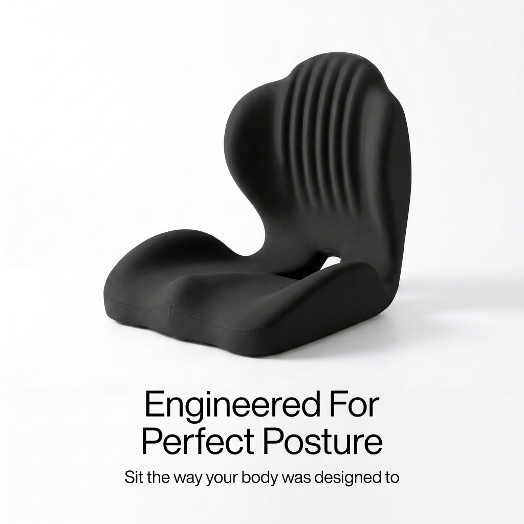 💺Ergonomic Back Support Seat Cushion