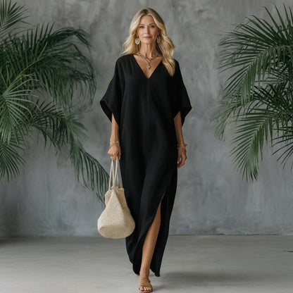 ⏳Time-Limited Special⏰Women's Casual V-Neck Maxi Dress