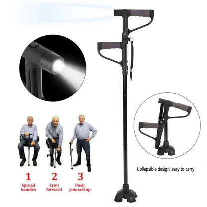 🧓🏼Foldable LED Anti-Slip Walking Cane