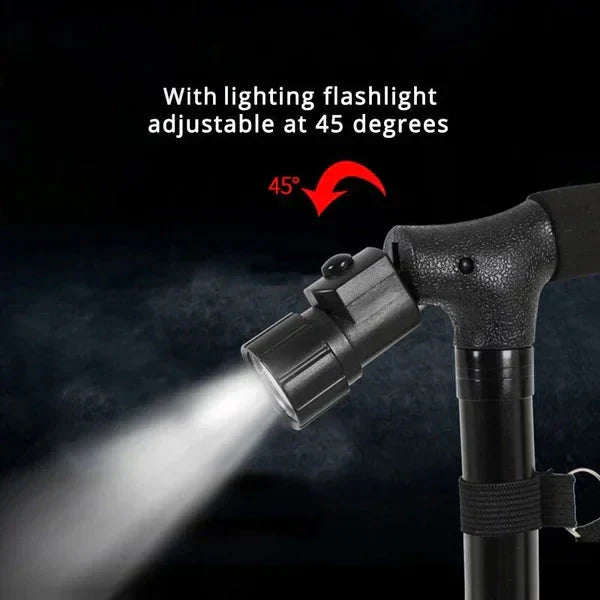 🧓🏼Foldable LED Anti-Slip Walking Cane