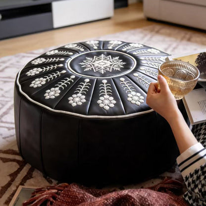 🥳2026 HOT SALE🥳💞50K+ SOLD! High-end luxury-quality leather Versatile Round Storage Seat
