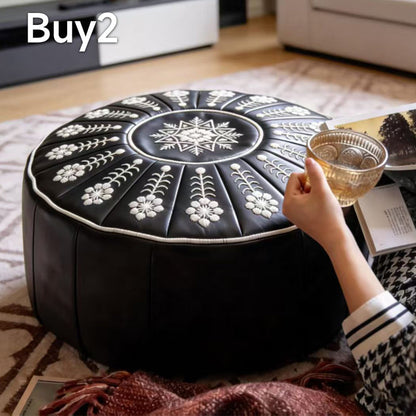 🥳2026 HOT SALE🥳💞50K+ SOLD! High-end luxury-quality leather Versatile Round Storage Seat