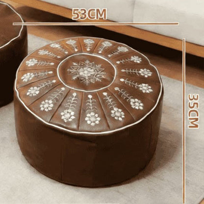 🥳2026 HOT SALE🥳💞50K+ SOLD! High-end luxury-quality leather Versatile Round Storage Seat