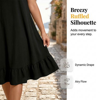 ⏳Time-Limited Special⏰Women Casual Sleeveless Ruffle Dress