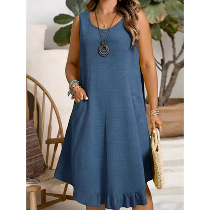 ⏳Time-Limited Special⏰Women Casual Sleeveless Ruffle Dress